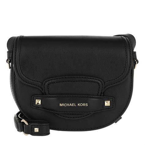 michael kors cary saddle bag|michael kors crossbody bag black.